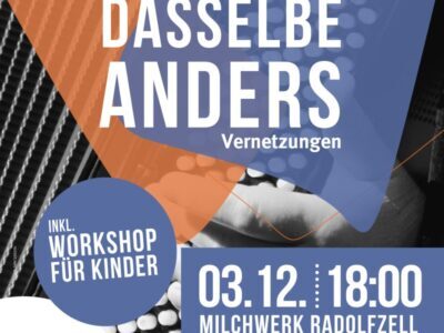 Dasselbe Anders – Akkordeonkonzert mit Workshop für Kinder