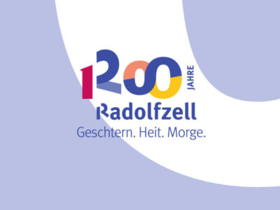 1200 Jahre Radolfzell Logo. Jubiläumsfeier in Radolfzell.