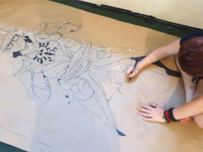 Malerei & Collage – Malereiworkshop für Erwachsene